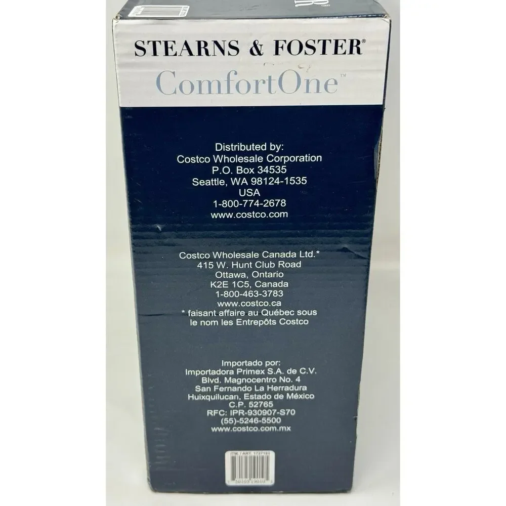 STEARNS & FOSTER- Queen- ComfortOne Waterproof Mattress Protector Antimicrobial